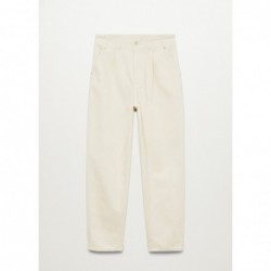 Dżinsy slouchy z zaszewkami